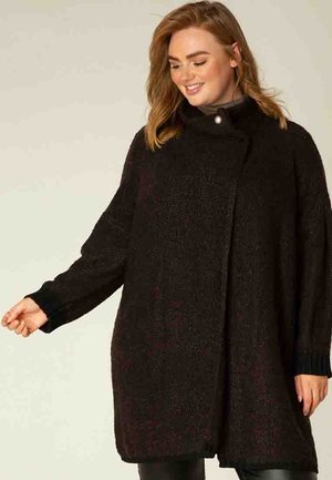 Cardigan - dark taupe/melange