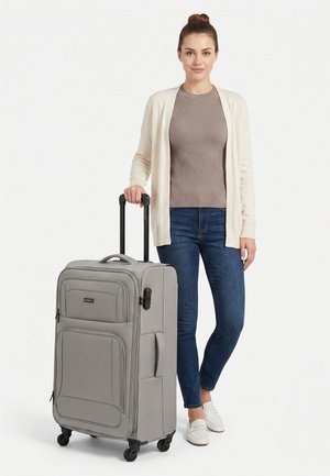 smartbox, EDITION 04 4 ROLLEN TROLLEY 78 CM MIT DEHNFALTE UNISEX - Trolley - taupe grey