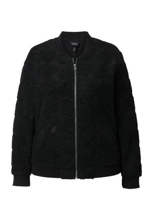 Ulla Popken, Fleecejacke - black