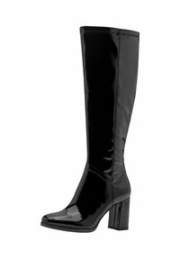 Tamaris Stivali alti - black patent