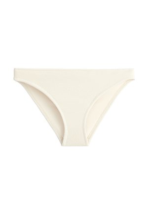 OYSHO, CRINKLE CLASSIC BIKINI BRIEFS - Bikini-Hose - stone