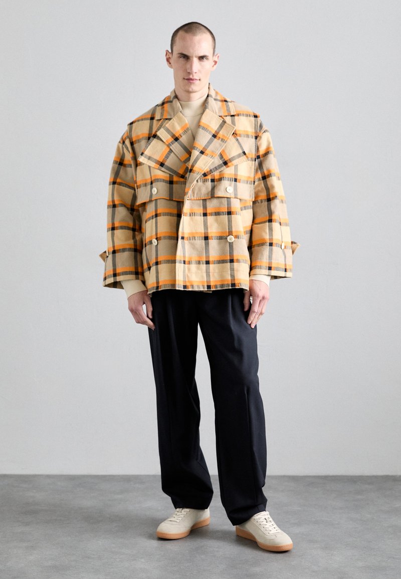 HENRIK VIBSKOV チェック柄ジャケット S Henrik Vibskov HANDS DOWN 