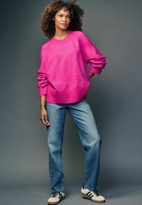 Next CREW NECK - Pulover - pink fluro
