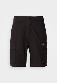 WASHED CARGO - Šorti - black