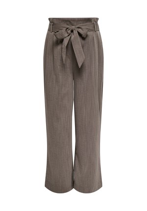 OLMMARSA SOLID PAPERBAG - Hlače - detail melange