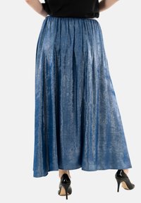 PLEASE Jupe longue - bleu