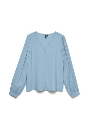 Vero Moda, TOP VMLOUISA TOP - Blouse - cashmere blue