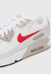 Nike Sportswear AIR MAX 90 UNISEX - Sneakers basse - white/university red/college grey