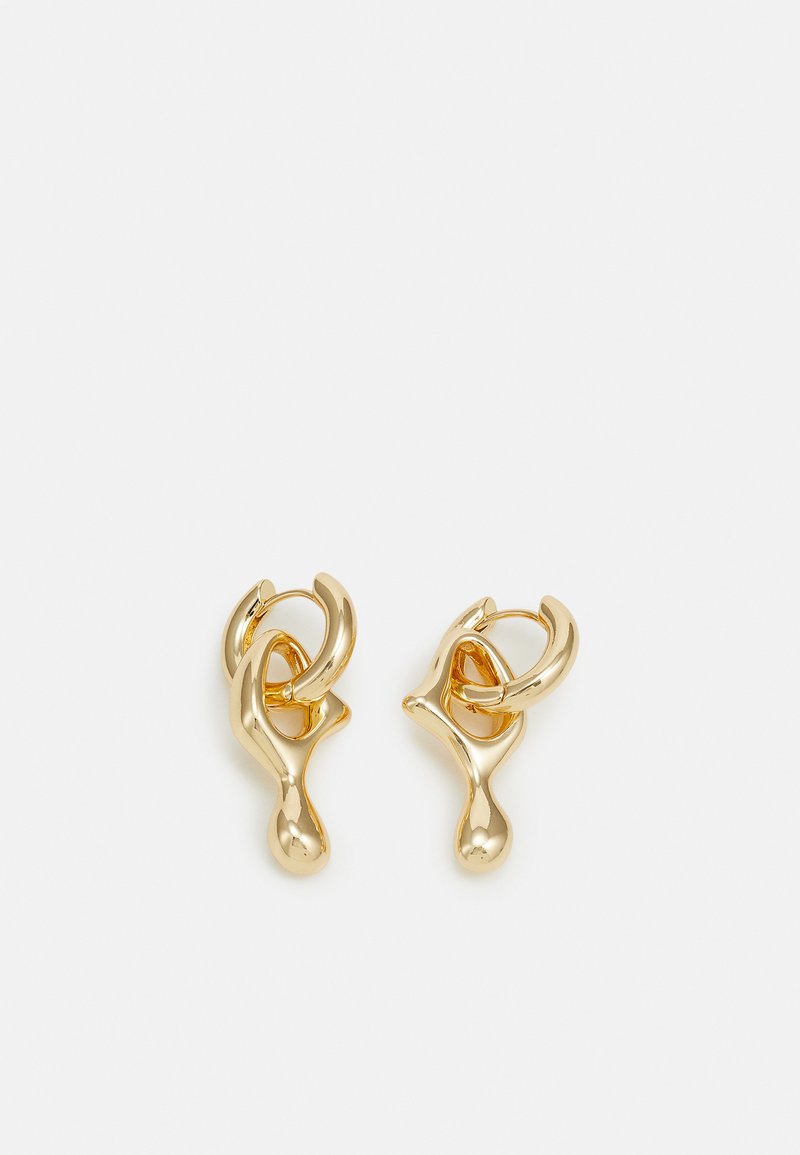 Pilgrim WAVE EARRINGS UNISEX - Kõrvarõngad - gold-coloured