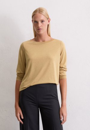 LUXURY LONGSLEEVE REGULAR - Jumper - pure sand