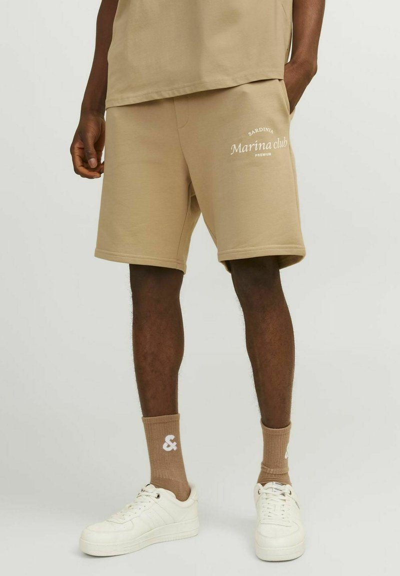 Jack & Jones PREMIUM - Treningo apatinė dalis - beige, Padidinti