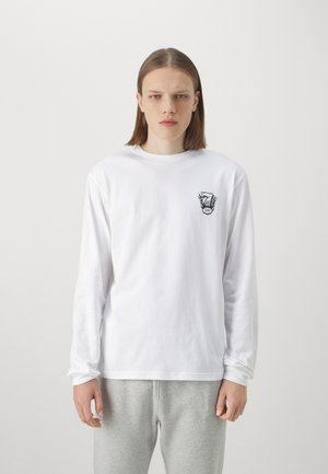 ORGANIC GRAPHIC LONGSLEEVE TEE UNISEX - Långärmad tröja - silver