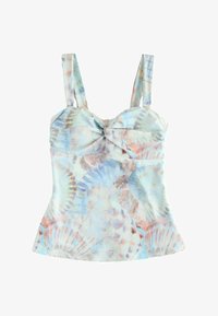 Unselected, pastel blue shell