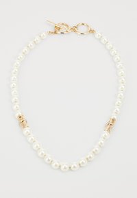 Ogrlica - gold-coloured/white