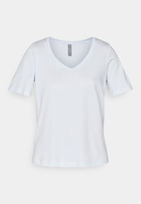 Sweaty Betty ESSENTIAL V-NECK - Basic T-shirt - salt blue
