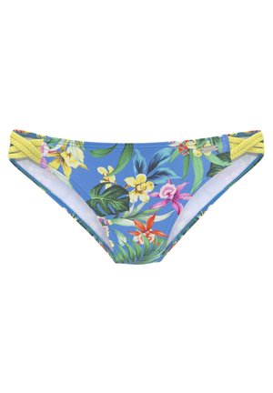 Bikini-Hose - blau bedruckt
