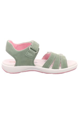 EMILY - Sandals - hellgrün rosa