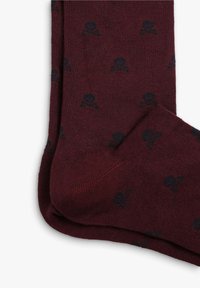 Scalpers SKULL  - Strømper - burgundy