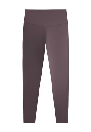 OYSHO, PERFECT-ADAPT HIGH-RISE ANKLE-LENGTH LEGGINGS - Legging (type pantalon) - purple