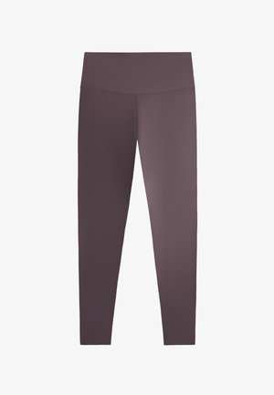OYSHO, PERFECT-ADAPT HIGH-RISE ANKLE-LENGTH LEGGINGS - Legging (type pantalon) - purple