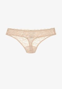 Hanro String Hanro MOMENTS - Thong - skin/grey - Zalando.co.uk