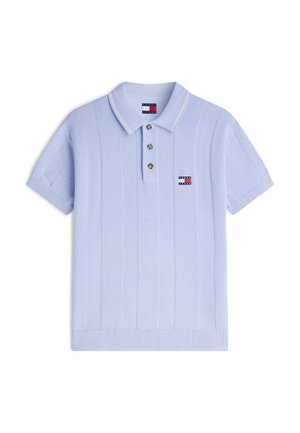 Tommy Jeans, BADGE - Bluză polo - moonlight iris