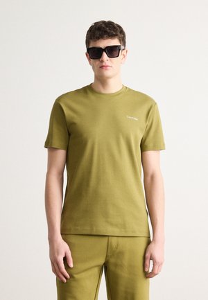 Calvin Klein MICRO LOGO - Camiseta básica - lizard