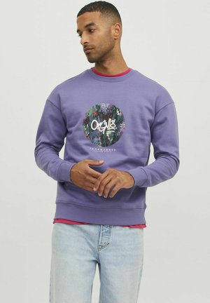 Jack & Jones JORSILVERLAKE - Sweater - twilight purple