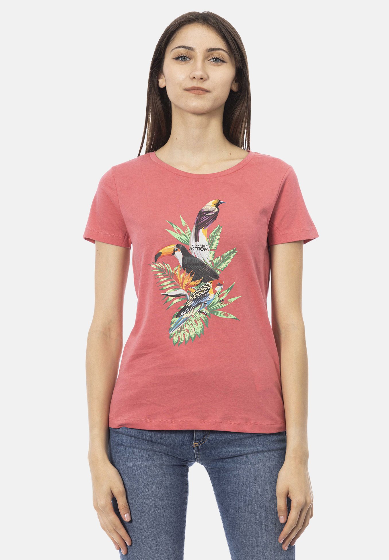 Trussardi Action Print T-shirt light red Zalando