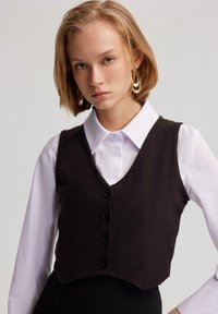 Touché Privé - Vest - black Miniaturebillede 1