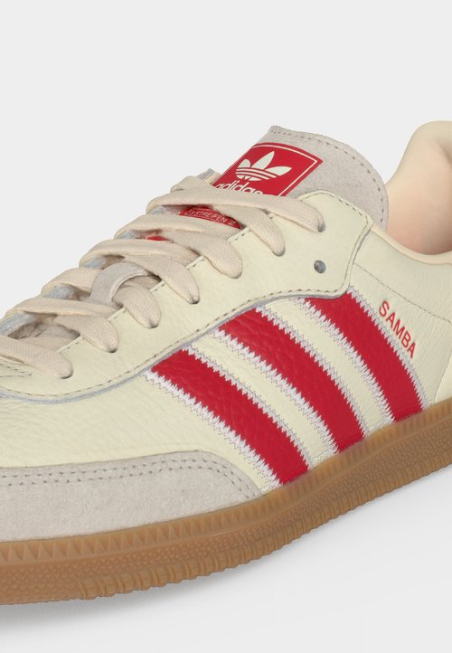 adidas SAMBA OG UNISEX - Trainers - off white/better scarlet — foto 7