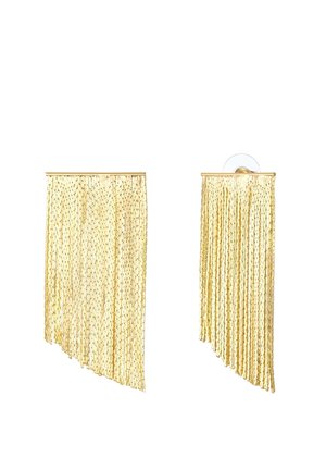 MODESCHMUCKOHRHÄNGER - Earrings - gelbgoldfarben