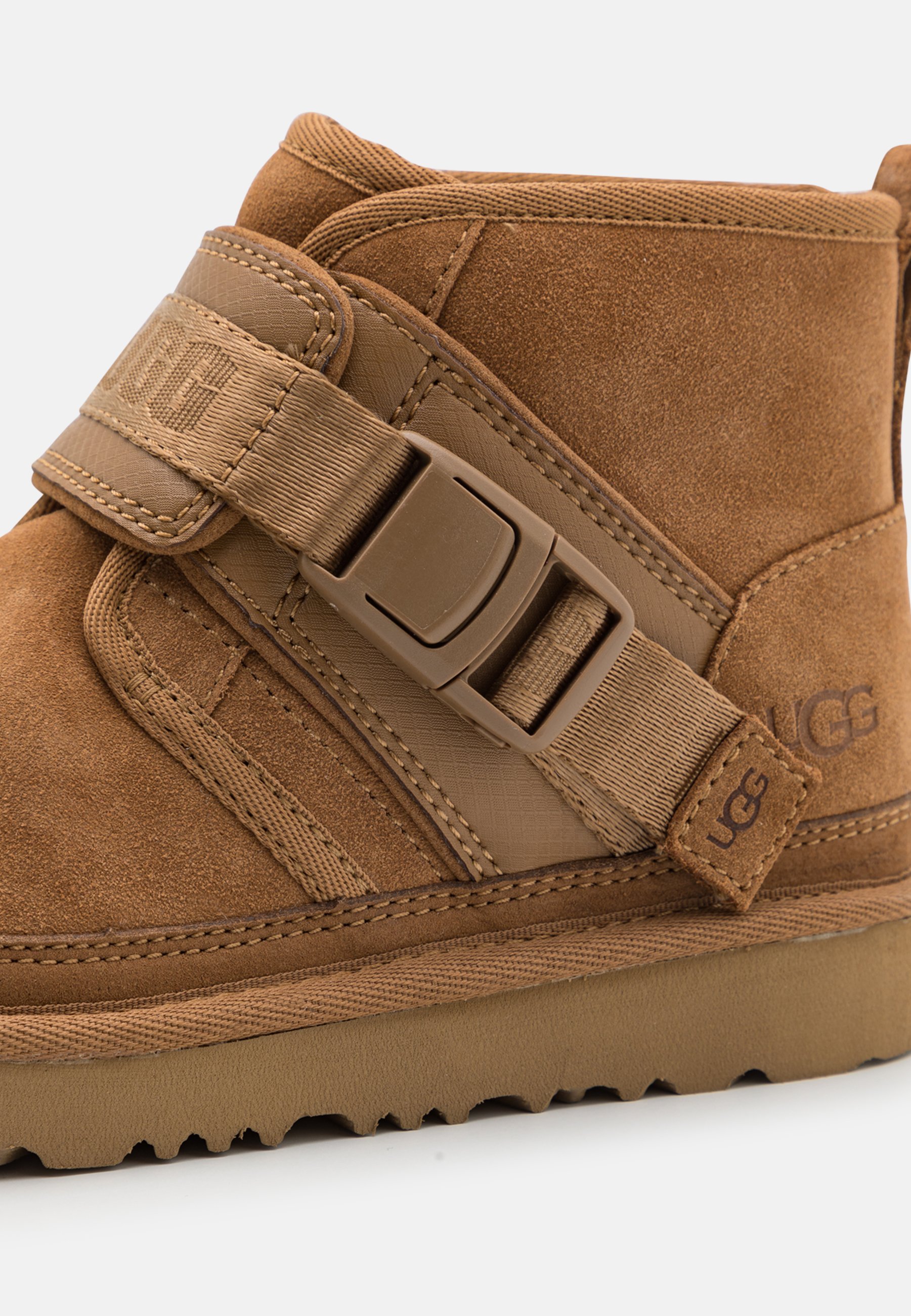 UGG NEUMEL SNAPBACK UNISEX - Korte laarzen - chestnut/tan - Zalando.nl