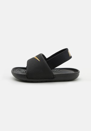 KAWA SLIDE BT UNISEX - Sandales de randonnée - black/metallic gold