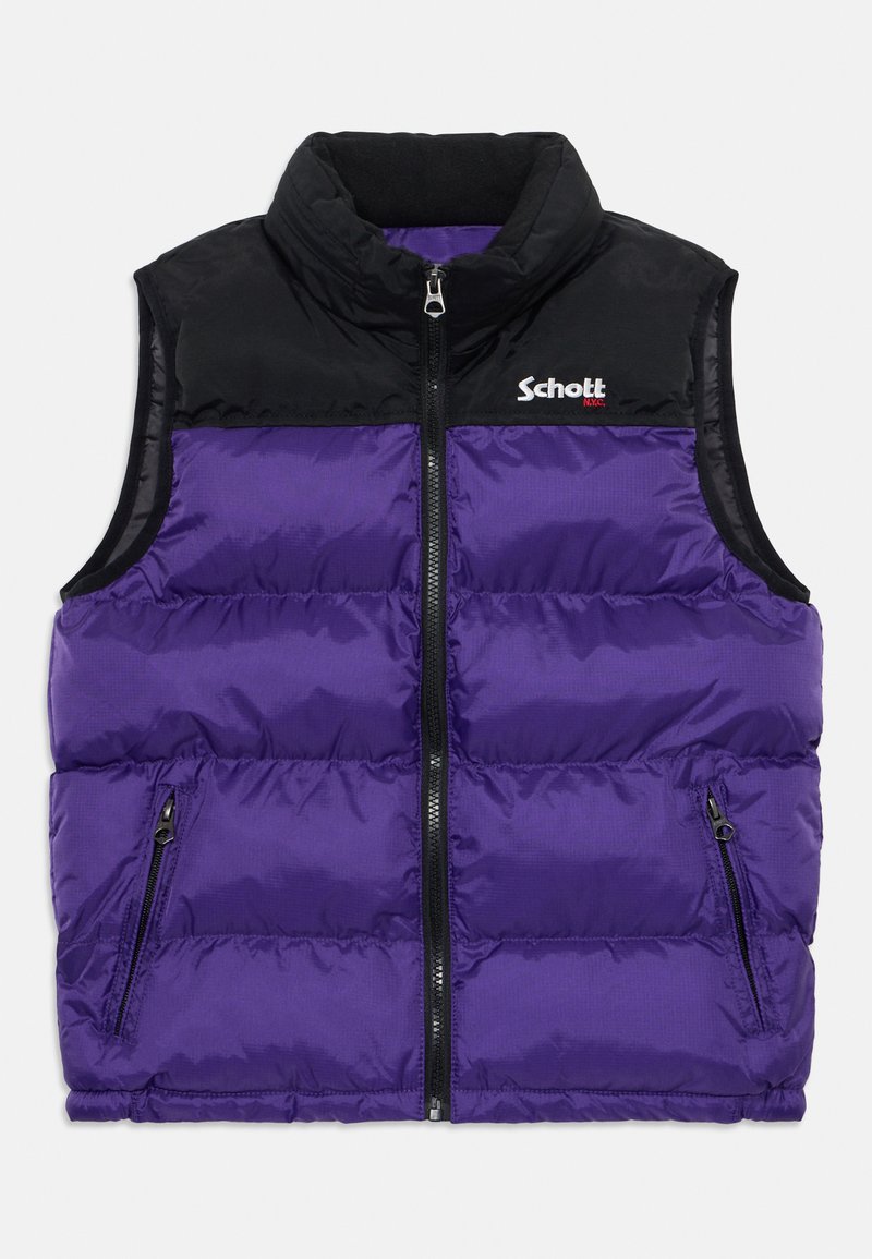 Schott Bodywarmer paars Schott Bodywarmer paars