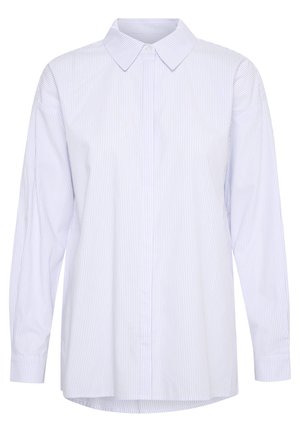 My Essential Wardrobe Button-down blouse - light blue striped