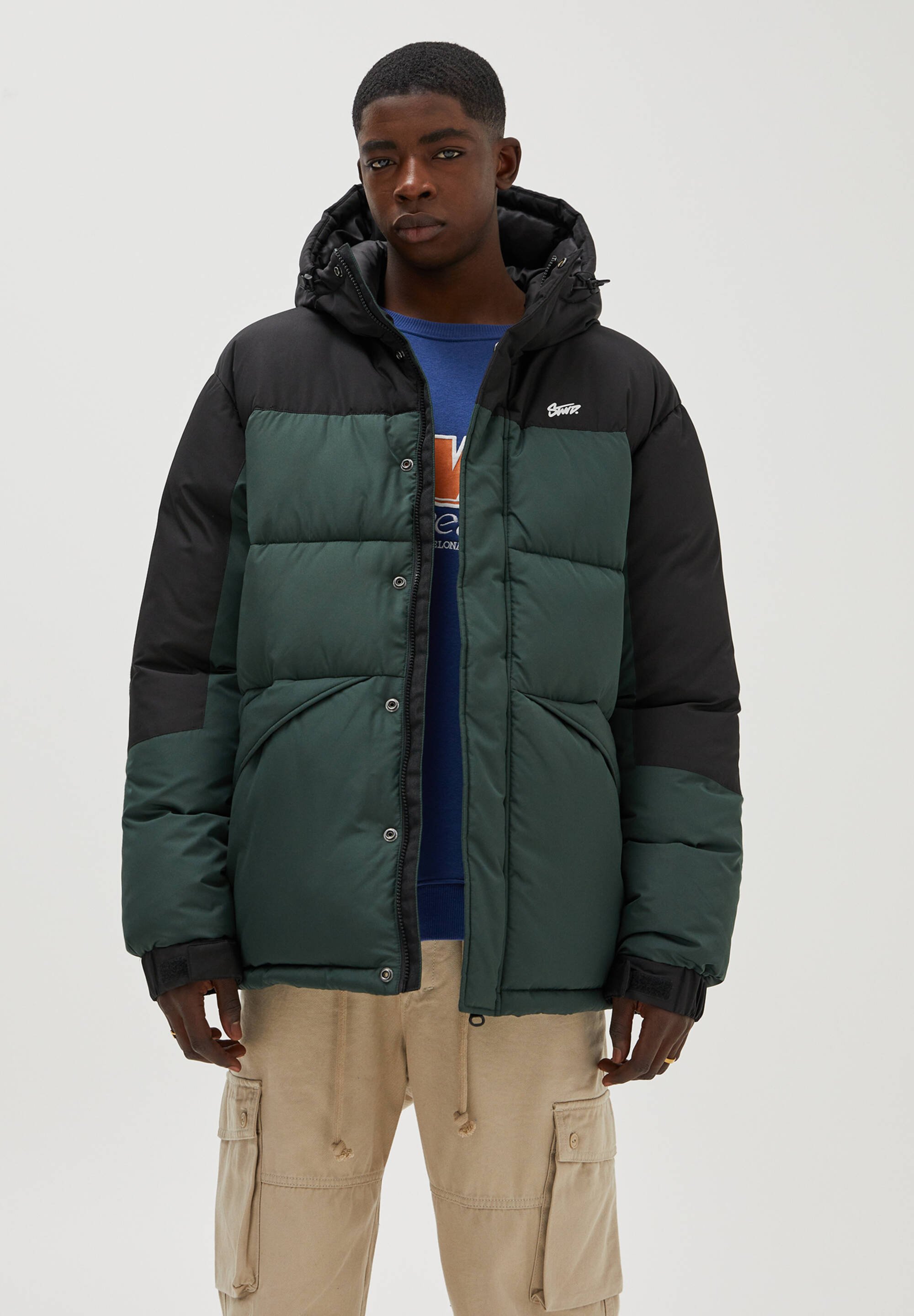 PULL\u0026BEAR WITH CONTRAST - Giacca invernale - dark green/verde scuro -  Zalando.it