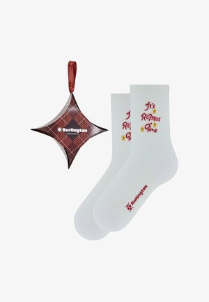 Burlington, X-MAS GIFTSET SOCKEN - Sokken - off-white