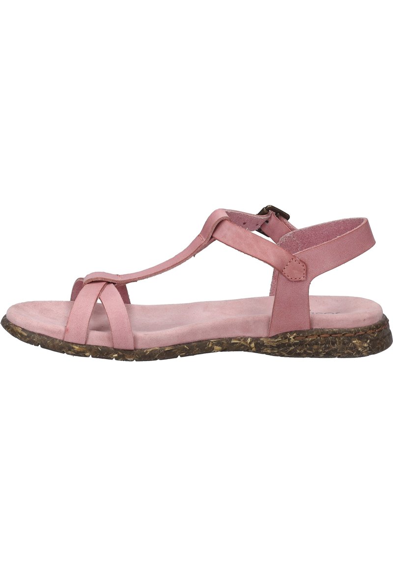 Josef Seibel FABRICIA  - Sandaalit nilkkaremmillä - pink
