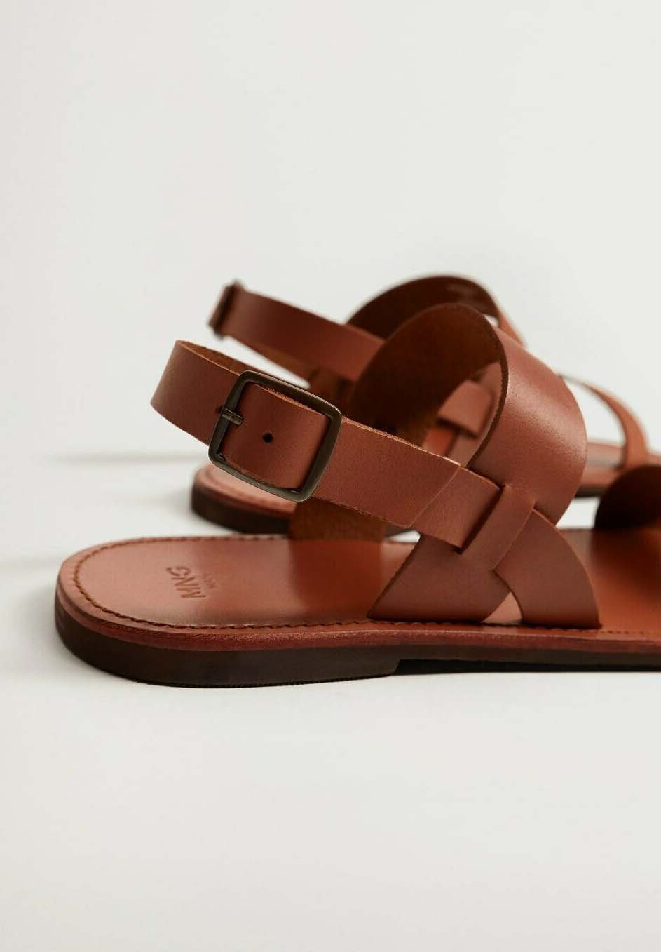 Mango ROMANA - Sandalias - mittelbraun/marrón - Zalando.es