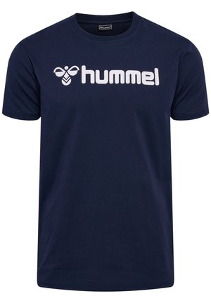Hummel MOVER - T-shirts print - marine