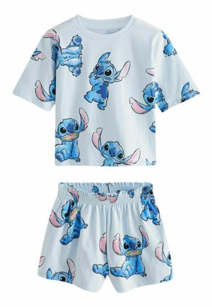 STITCH LICENSE SHORT SET - Nattplagg set - blue
