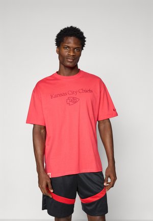NFL KANSAS CITY CHIEFS TEE - Klubruházat - fusion red