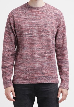 Sweatshirt - mottled red