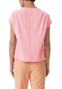 comma T-shirt basic - rosa