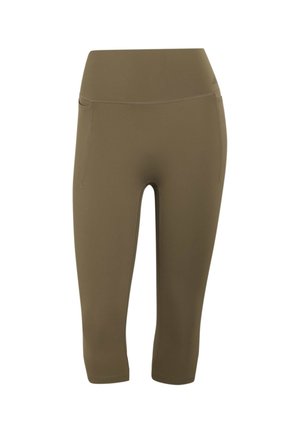 adidas Performance, Optime Contour Capri - Leggings - khaki six