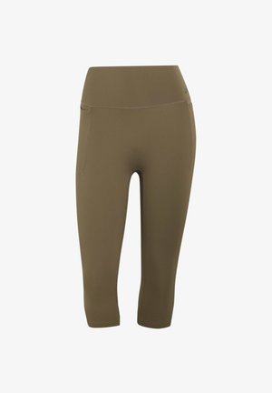 adidas Performance, Optime Contour Capri - Leggings - khaki six