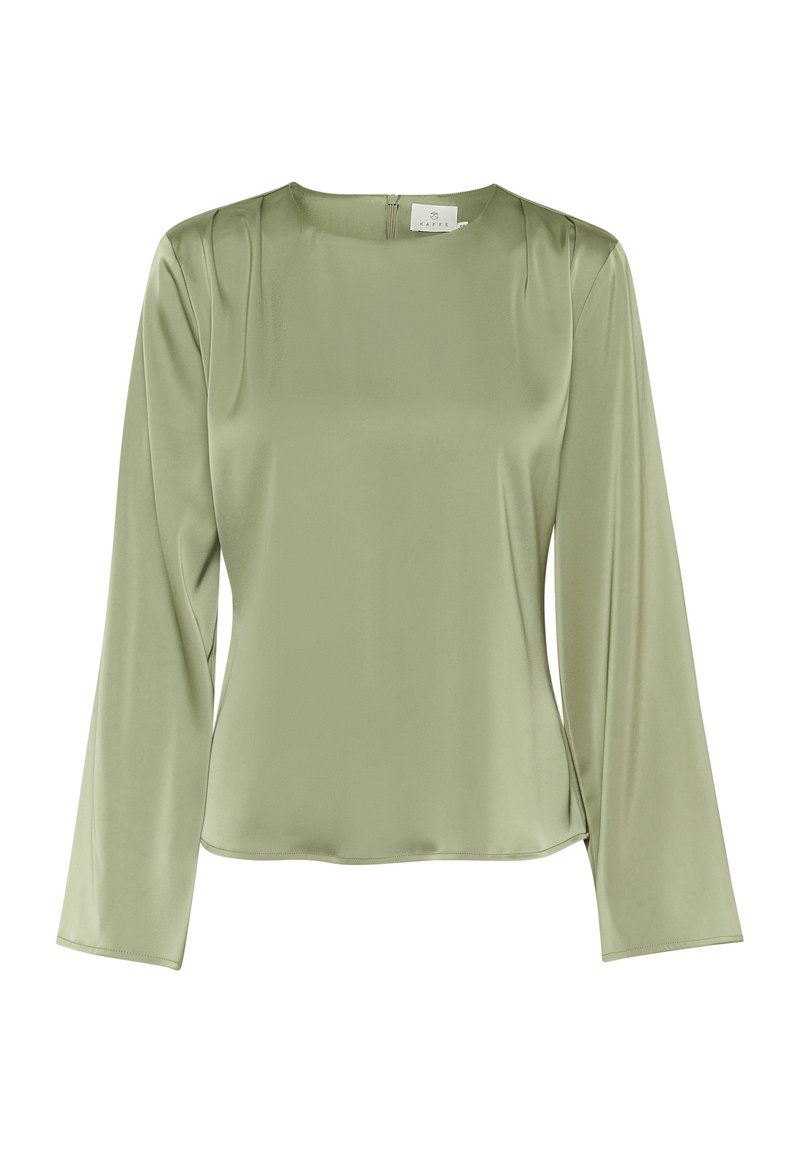 Kaffe KAHILL - Blus - oil green/grön - Zalando.se