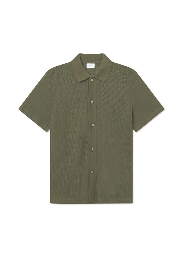 AXEL - Shirt - olive night2