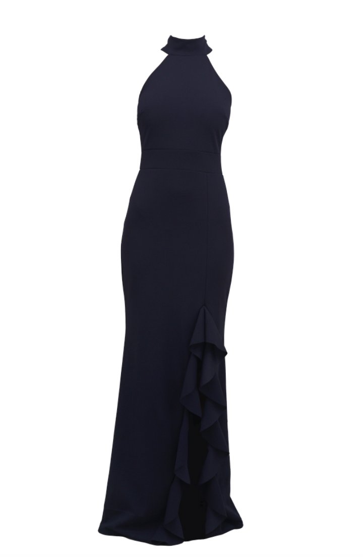 Claudine ruffle dress